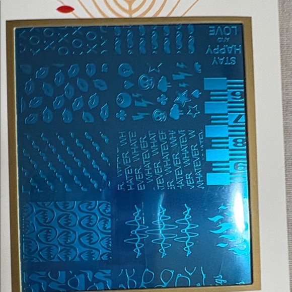 Transparent Nail Art Stamper Set with 8 design plates - Picture 9 of 12